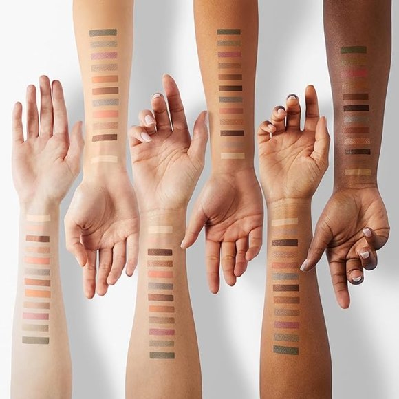 LAURA GELLER The Casual Collection Copper & Khaki 14 Multi-Finish Eyesha… - Picture 3 of 6